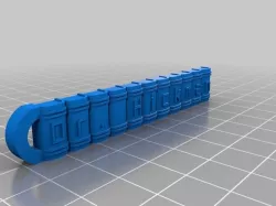 DrHickman_Bookshelf Keychain