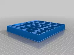 Eclipse Board Game Simple Ship Parts Tray