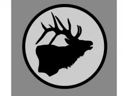 Elk Fridge Magnet