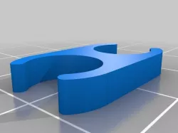 ethernet mm cable clip / cable holder