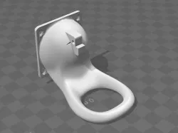 Fan duct for FL Sun Kossel mini delta printer