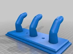 Finger Coat hook
