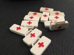 First Aid Kit 1/10th Scale Accessory for RC
