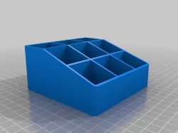 Fully Parametric Square Hole Box (for nail polish)