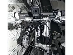 GoPro + Olight bike mount