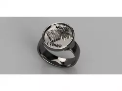 GoT-inspired sigil ring