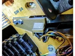Gottlieb System 3 Pinball Ball Trough Switch Bracket/Holder