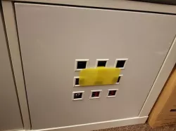 IKEA LEKMAN hook label