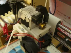 Improved Extruder, Hotend and Fan Mount for rp3d Pangu Wooden i3
