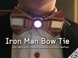 Iron Man Bow Tie