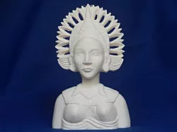 Jean Gordon's carvings Woman in Headdress