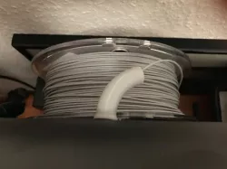 Kodama Trinus 3D enclosure filament feedthrough