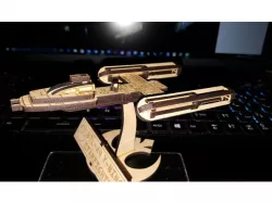 Lasercut Y-Wing with Stand