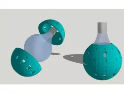 Light bulb decoration caps