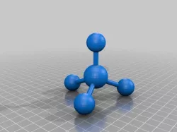 Methane molecule