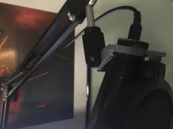 Mic and pop filter stand