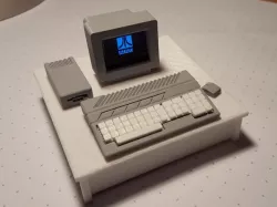 Mini Atari ST 520 with Arduino, Display and Temperature