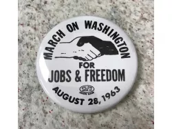 MLK March on Washington Button & Lesson Plan