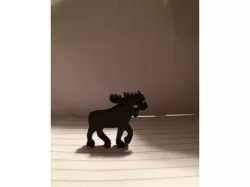 Moose Keychain