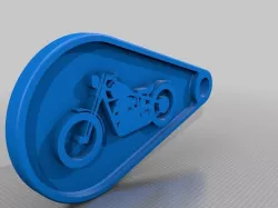 Motorbike key fob