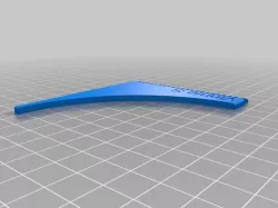 My Customized Beard comb and line tool