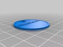 My Customized Round Dog Tag