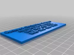 My Customized Simple Name Sign