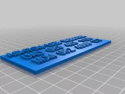 My Customized Simple Name Sign