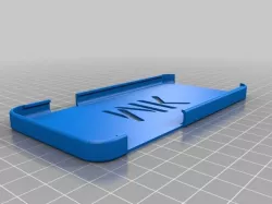 My Customized Stencil Font iPhone Case