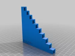 My Customized Surface Test: Temp Calibration Stairs ()