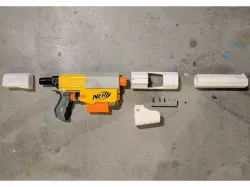 Nerf Recon pump action mod