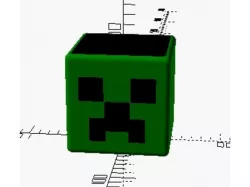 Openscad MineCraft Cup /Container