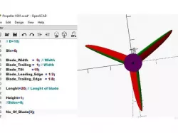 OpenScad Propeller