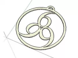 Pendants - Dijes "666"