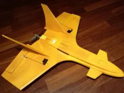 Plastic parts for GASB Two in depron