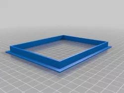 Rectangle cookie cutter