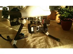 Sj4000 and board cam fpv tilt mount