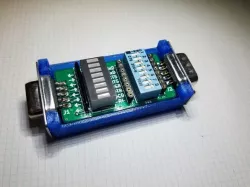 'Sled' case for GGLABS T232 RS-232 Breakout and Monitor Kit