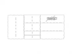 Split Box - 300 x 200 x 100 (approx