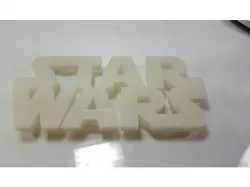 Star Wars Wall sign