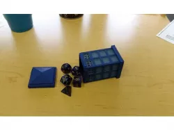 Tardis Dice Holder