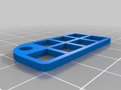 Tetris keychain