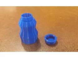threaded container
