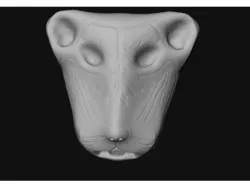 Tiger Mask Sculpt