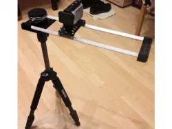 Timelapse slider for action camera