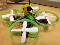 Tiny brushless fpv pack (Prop protector, fc support, cam support) for q85 or other