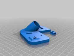 Top Plate Anet A8 Filament- and cableguide with intigrated Rod holder