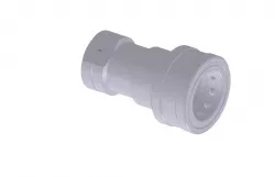 1" PARKER COUPLING SH8-62