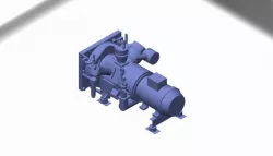 3 stage air-cooled compressor