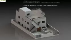 4,500 sq. ft. over-and-under duplex house